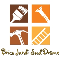 Logo de Brico Jardi Sud Drôme, société de travaux en Maçonnerie : construction de murs, cloisons, murage de porte