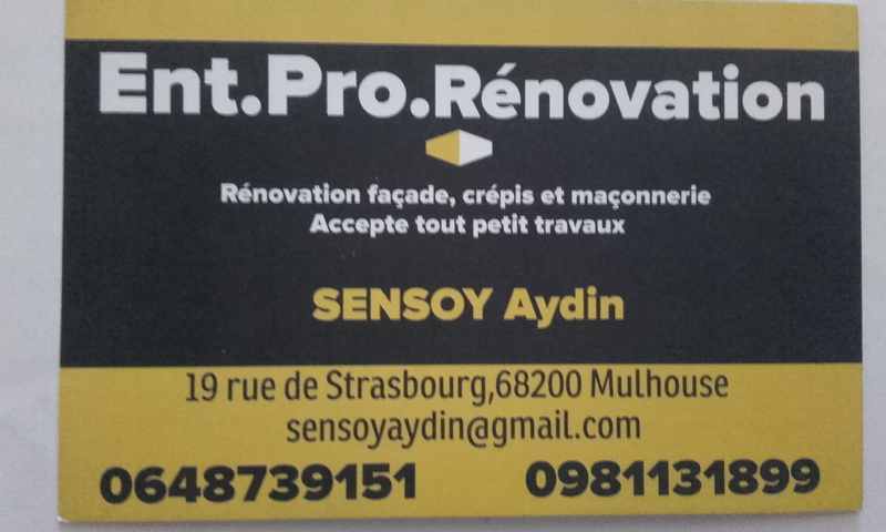 Logo de Ent.Pro.Renovation, société de travaux en Construction, murs, cloisons, plafonds
