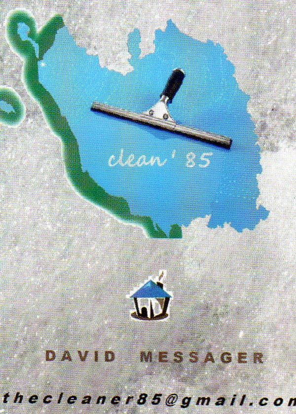 Logo de clean'85, société de travaux en Nettoyage mur et façade