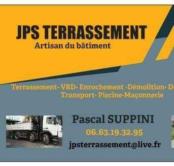 Logo de JPS TERRASSEMENT, société de travaux en Amélioration de jardin et de terrasse