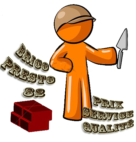 Logo de BricoPresto82, société de travaux en Fourniture et pose de carrelage