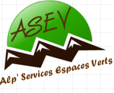 Logo de Alp' Services Espaces Verts, société de travaux en Terrassement