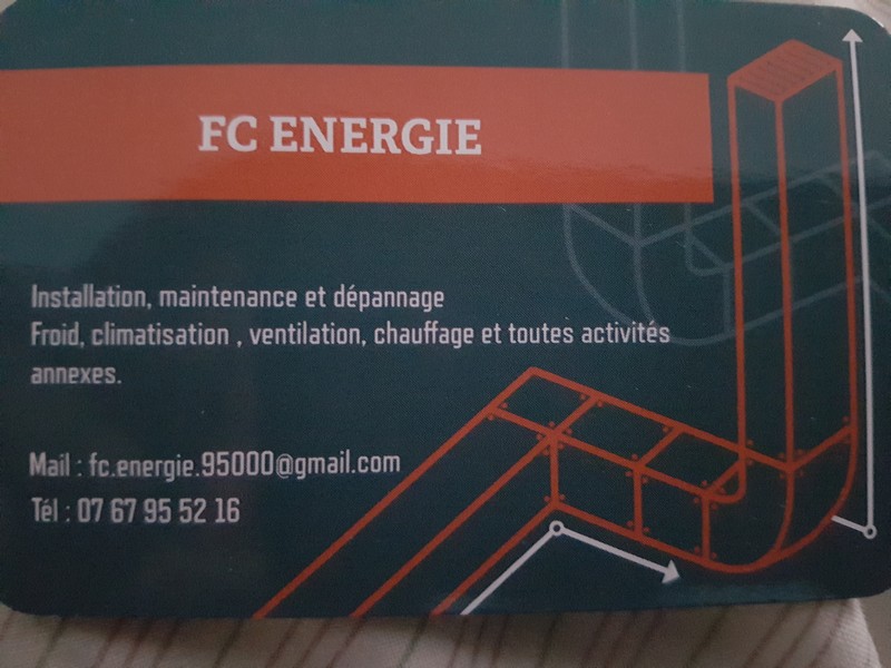 Logo de FC ENERGIE, société de travaux en Fourniture et installation d'une VMC (Ventilation Mécanique Contrôlée)