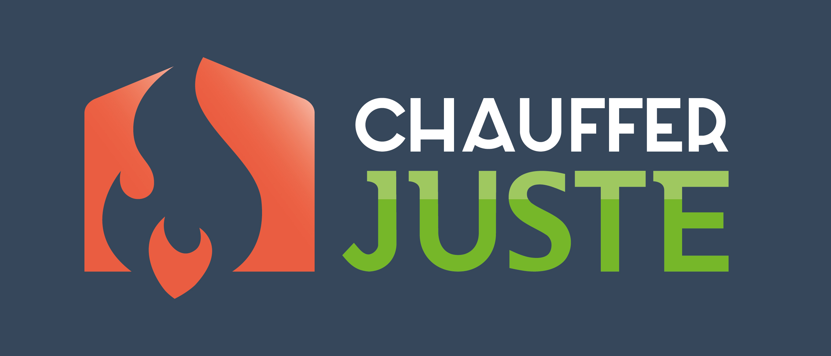 Logo de CHAUFFER JUSTE, société de travaux en Chauffage - Chaudière - Cheminée
