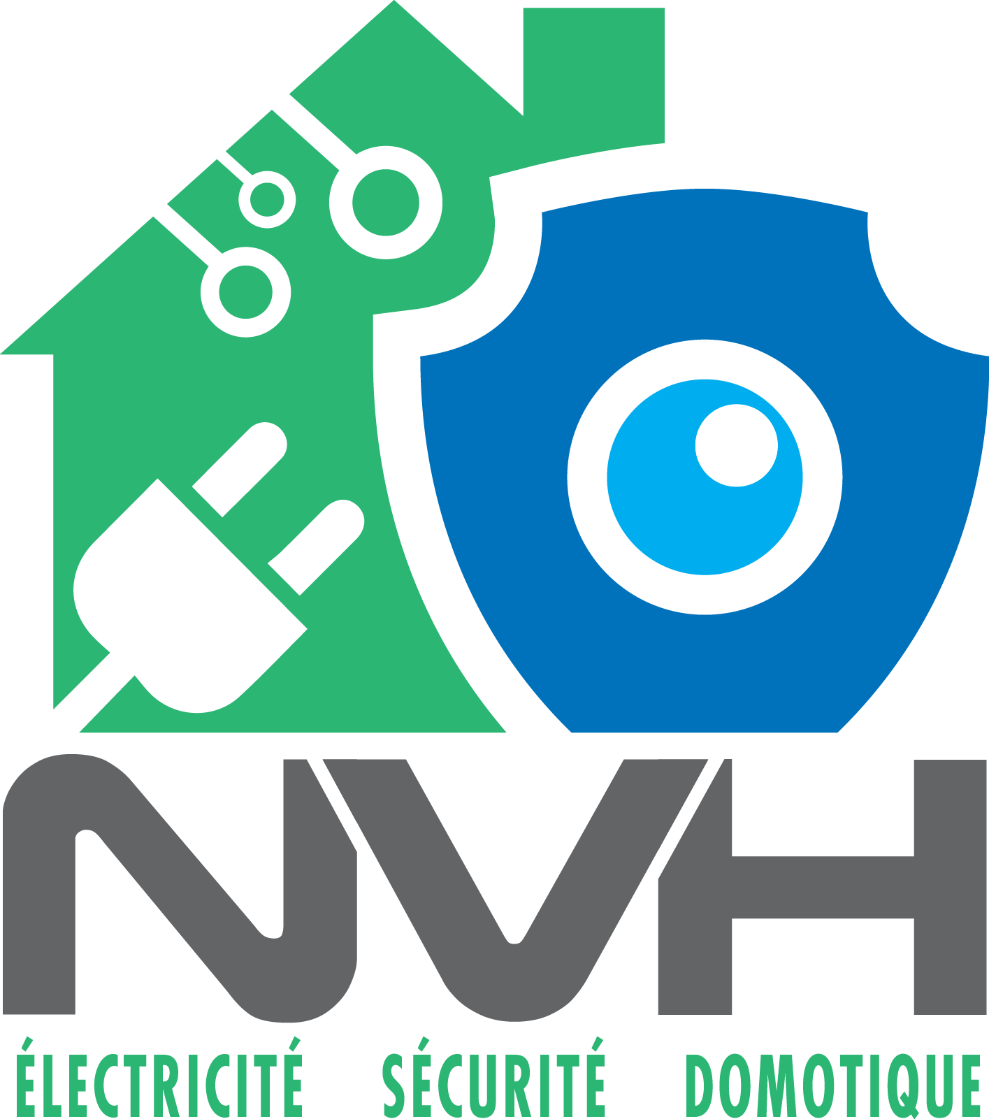 Logo de NVH, société de travaux en Fourniture et pose d'un portier vidéo