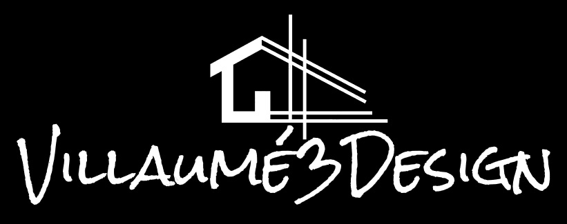 Logo de Villaumé3Design, société de travaux en Fourniture et installation de cuisine complète