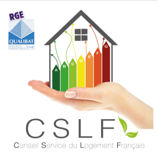 Logo de sas CSLF, société de travaux en Pose d'isolation thermique dans les combles