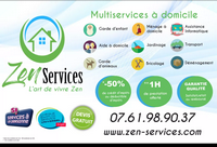 Logo de Zen Services, société de travaux en Entretien de jardin (ponctuel ou à l'année)