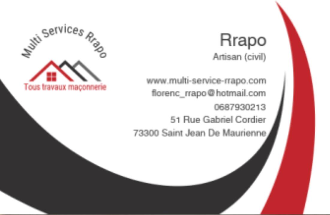 Logo de Multiservices Rrapo, société de travaux en Peinture : mur, sol, plafond