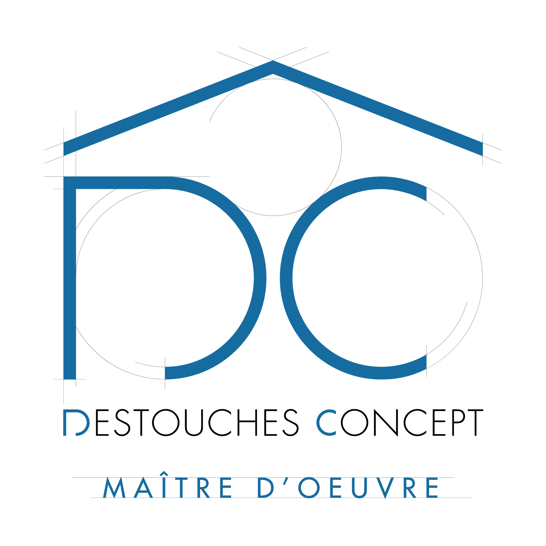 Logo de DESTOUCHES Concept EIRL - MAITRE D'OEUVRE, société de travaux en Aménagement de combles