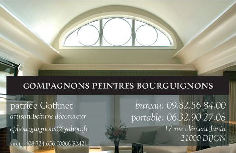 Logo de Compagnons Peintres Bourguignons, société de travaux en Fourniture et pose de parquets flottants