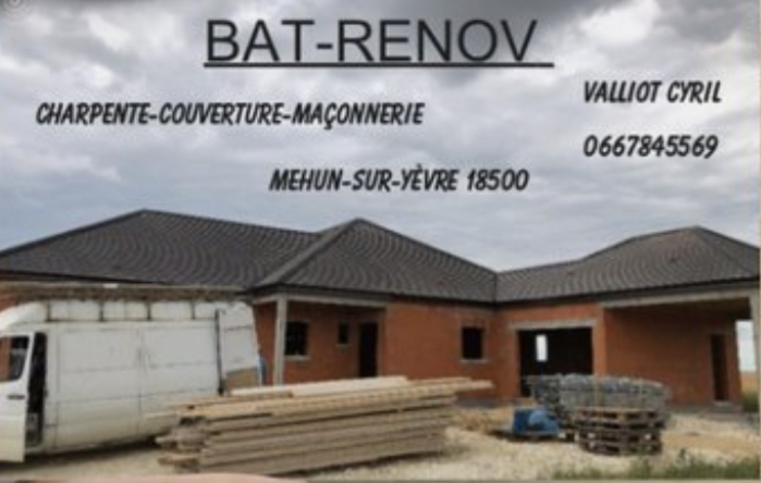 Logo de BAT-RENOV, société de travaux en Construction de maison