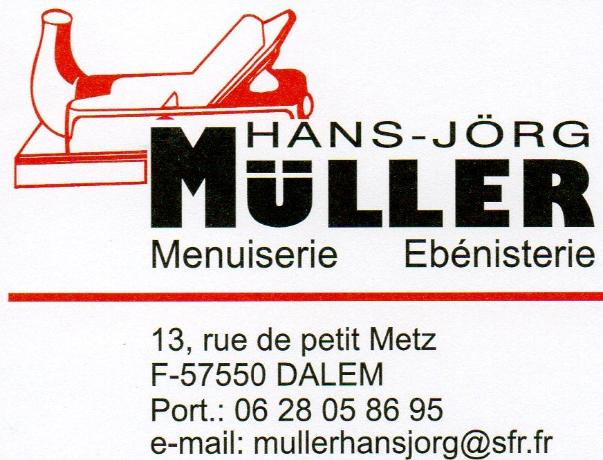Logo de MULLER HANS-JORG, société de travaux en Fourniture et remplacement de porte ou fenêtre en PVC
