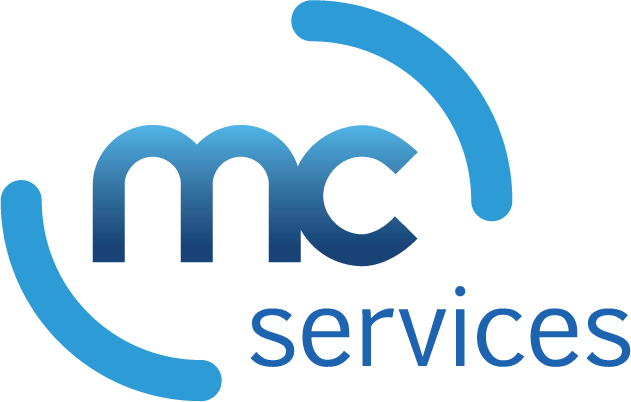 Logo de mc services, société de travaux en Construction, murs, cloisons, plafonds
