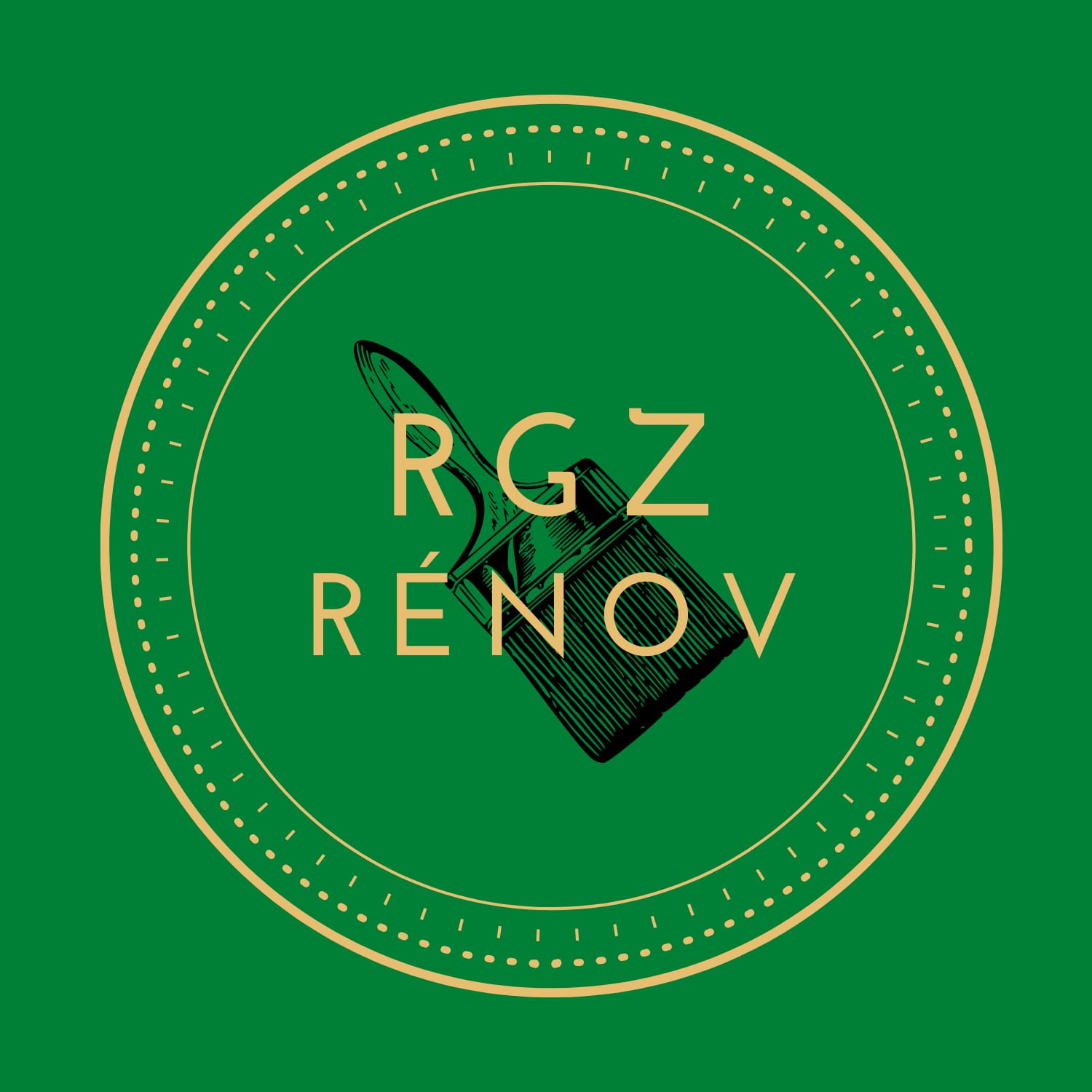 Logo de RGZ Renov, société de travaux en Peinture : mur, sol, plafond