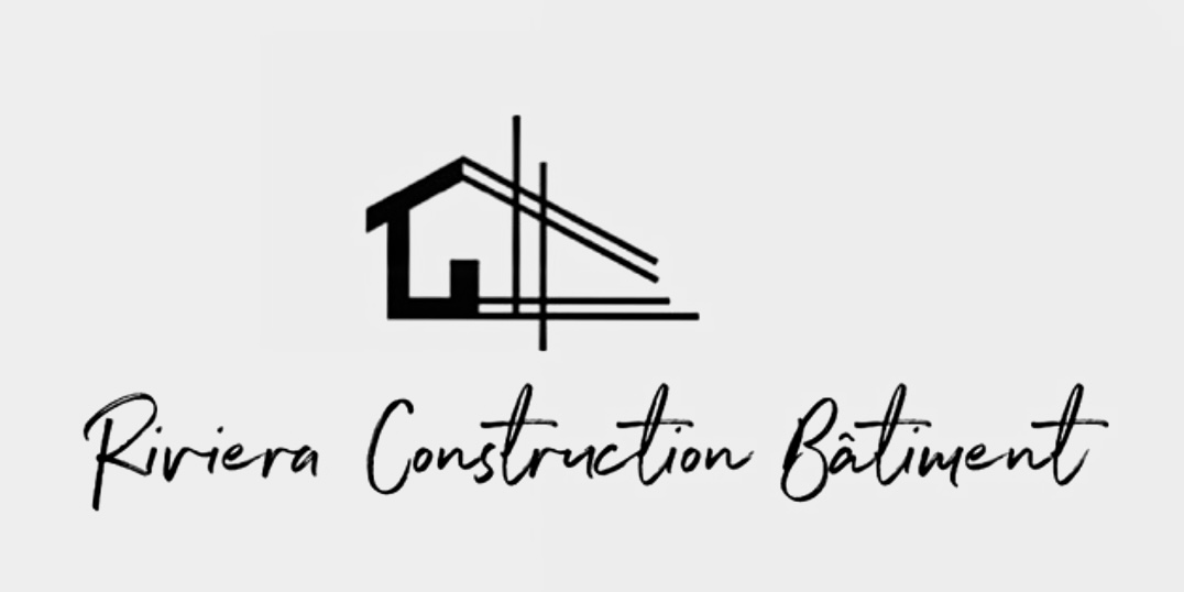 Logo de Riviera Construction BTP, société de travaux en Peinture : mur, sol, plafond