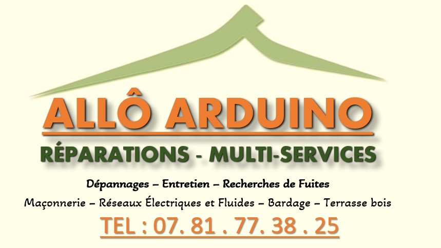 Logo de Arduino Raphael, société de travaux en Construction, murs, cloisons, plafonds