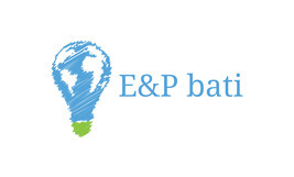 Logo de E&p Bati, société de travaux en Construction, murs, cloisons, plafonds en plaques de plâtre