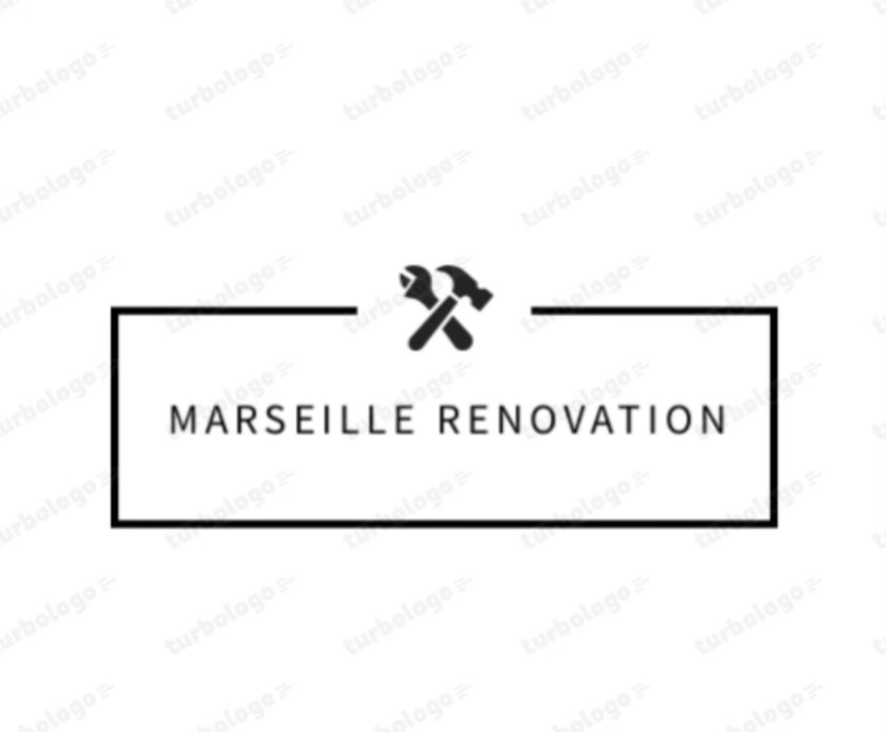 Logo de Marseille Rénovation, société de travaux en Fourniture et installation de lavabos, baignoires, douches, WC...