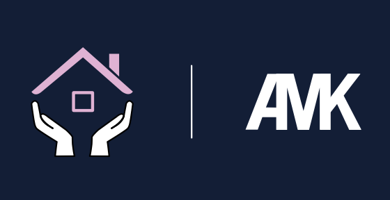 Logo de AMK BTP, société de travaux en Création complète de salle de bains