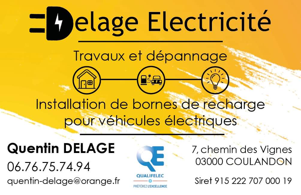 Logo de Delage Quentin, société de travaux en Dépannage électrique