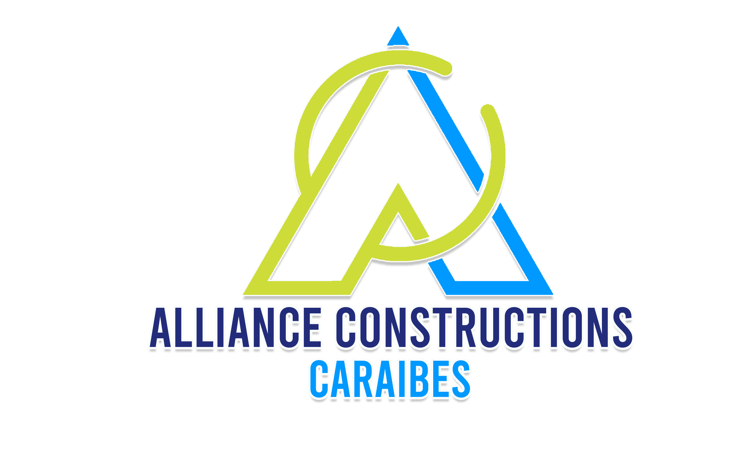 Logo de Alliance Constructions Caraïbes, société de travaux en Construction, murs, cloisons, plafonds en plaques de plâtre