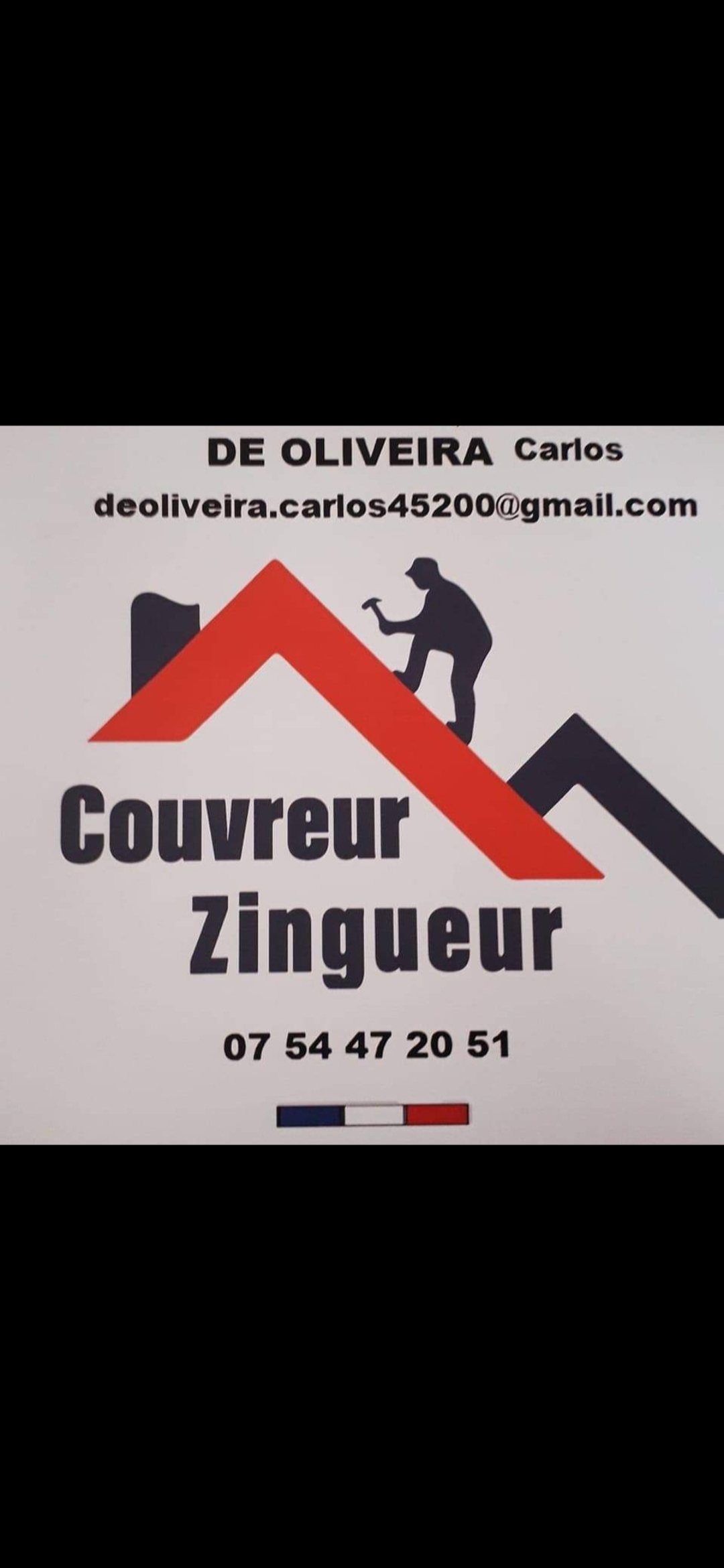 Logo de De oliveira carlos-albert, société de travaux en Réparation de toiture